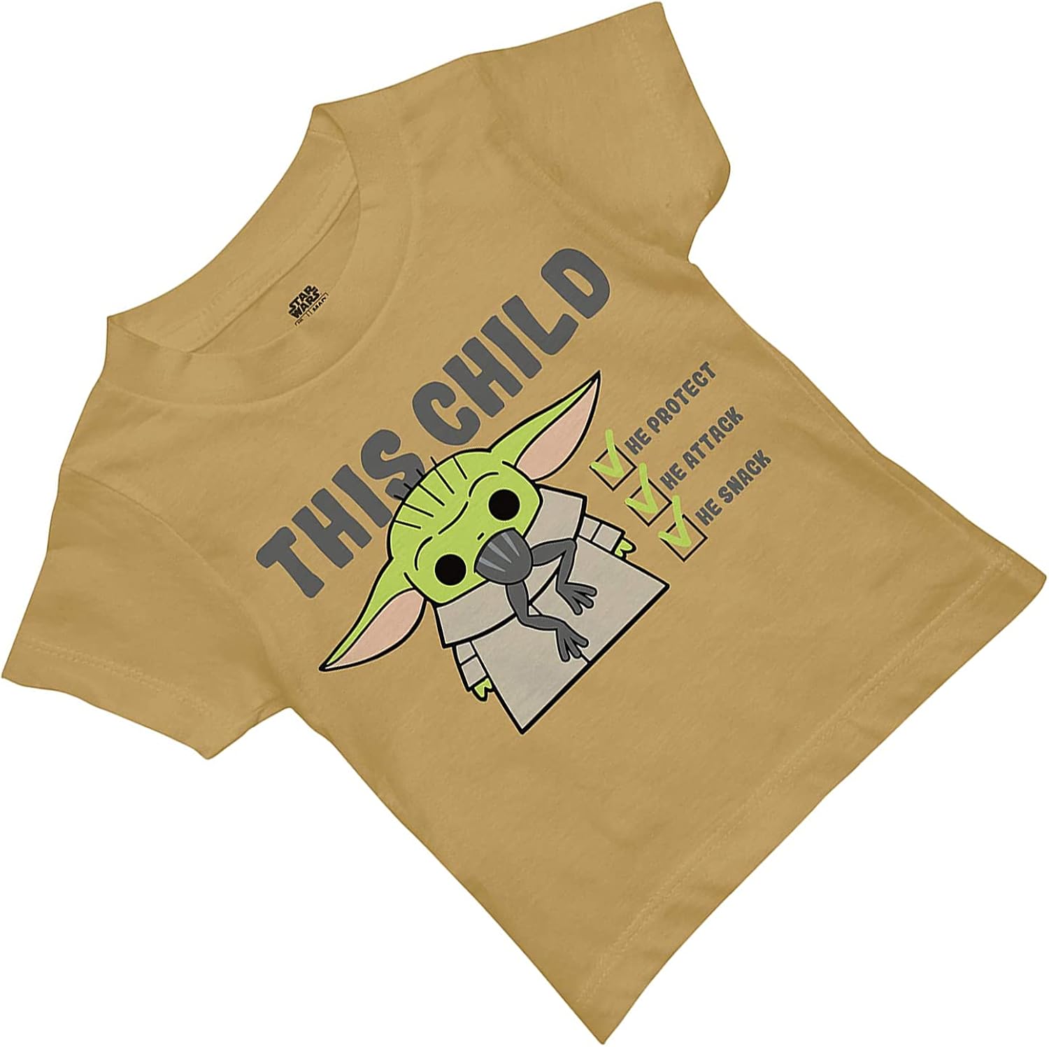 Buy Star Wars Boys Toddler T Shirt Baby Yoda Boys Fashion Shirt Darth Vader C3po Baby Yoda Storm Trooper Online In Poland B08cf3ksvq