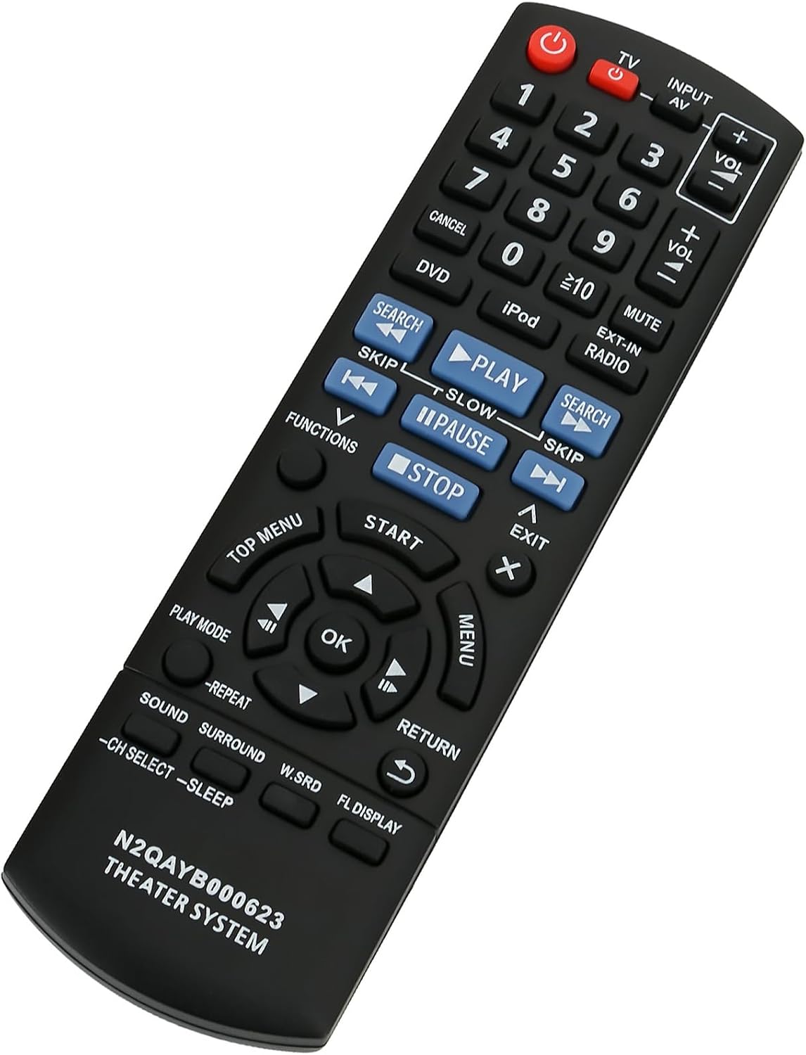 N2QAYB000623 Replacement Remote Applicable for Panasonic SC-XH150 SA-XH150 image 4