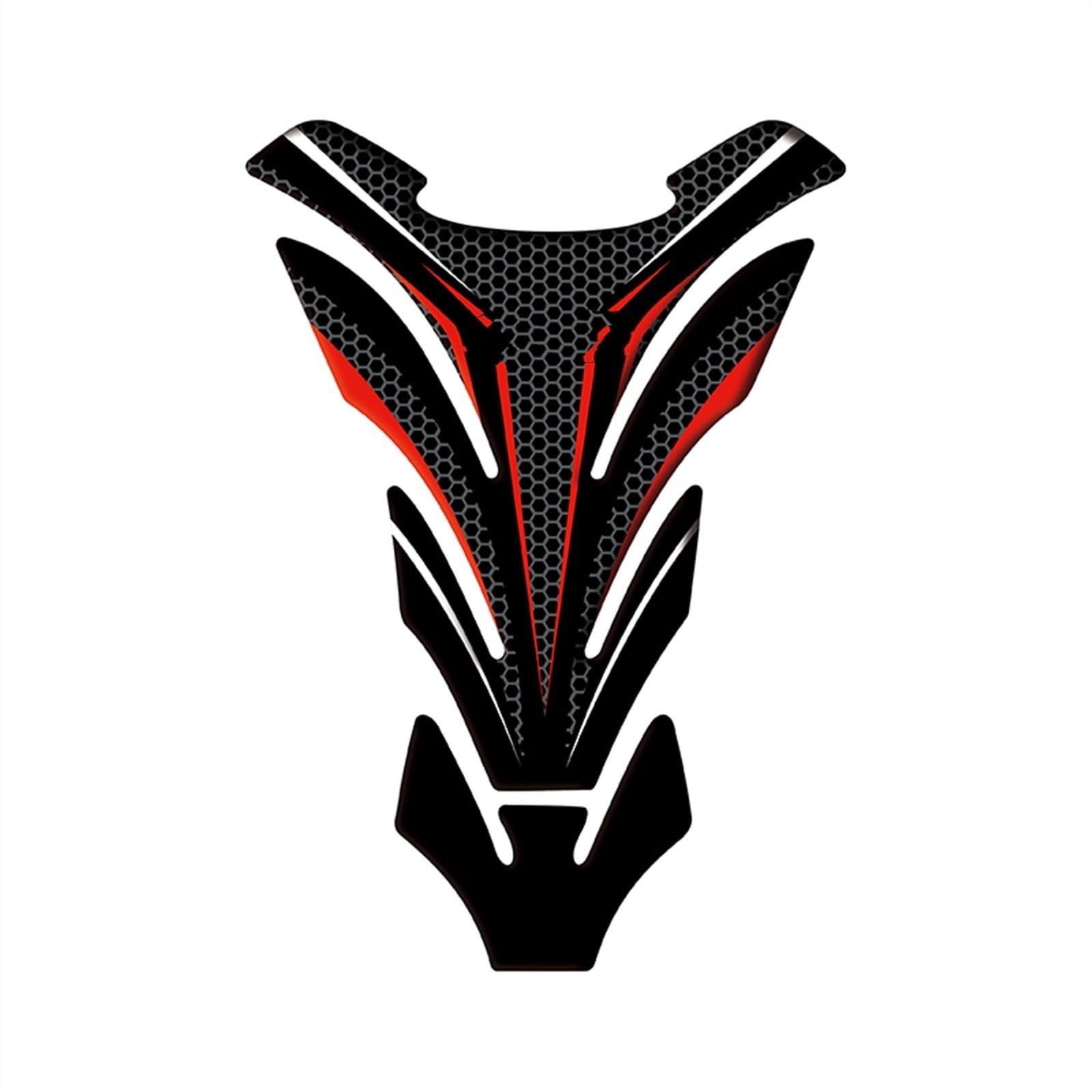 Ysdsls Color4 Motorcycle Sticker Emblem Tank Pad Fishbone Decal For Gpz500s For Ex500r For Ninja For Gpz1100/1000Rx/900R(Color4)