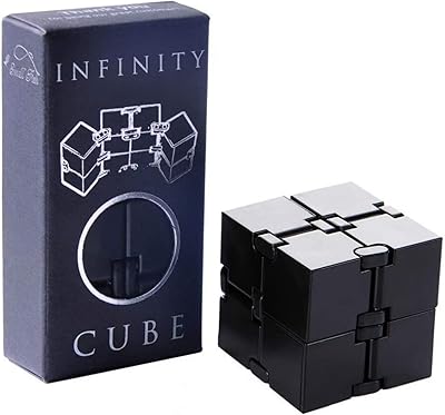 Infinity Cube Fidget Toy, Sensory Tool EDC Fidgeting Game for Kids and Adults, Cool Mini Gadget Best for Stress and Anxiet...