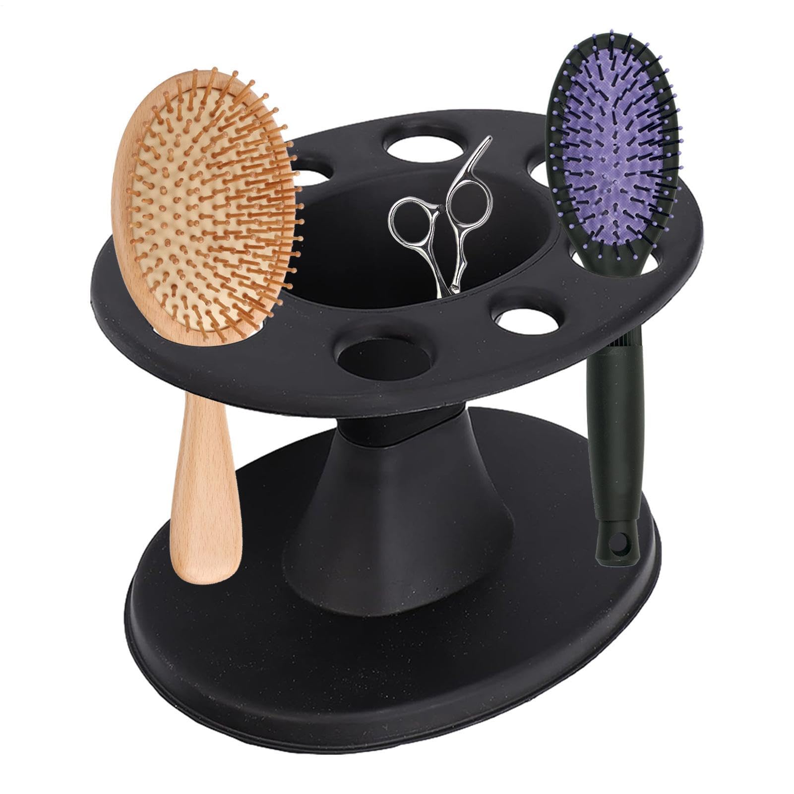 Organizer porta spazzole per capelli - Porta pettine multiuso di grande capacità, robuste forniture per parrucchieri, professionali e universali per per spazzole