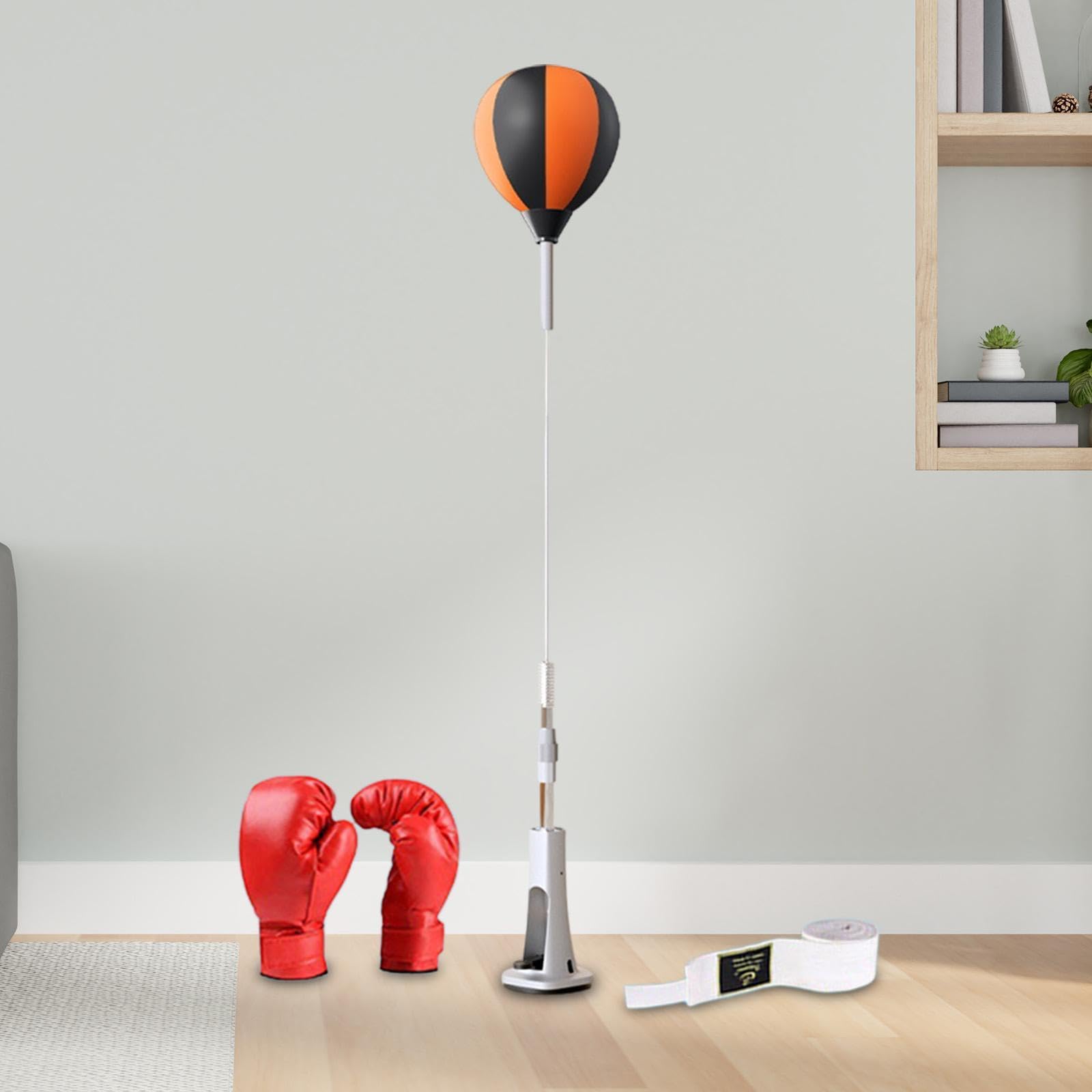 Boxe Reaction Ball Boxe Speed Bag Ventosa Base Boxe Punching Bag con Supporto per Palestra Domestica, Fitness, Esercizio, MMA