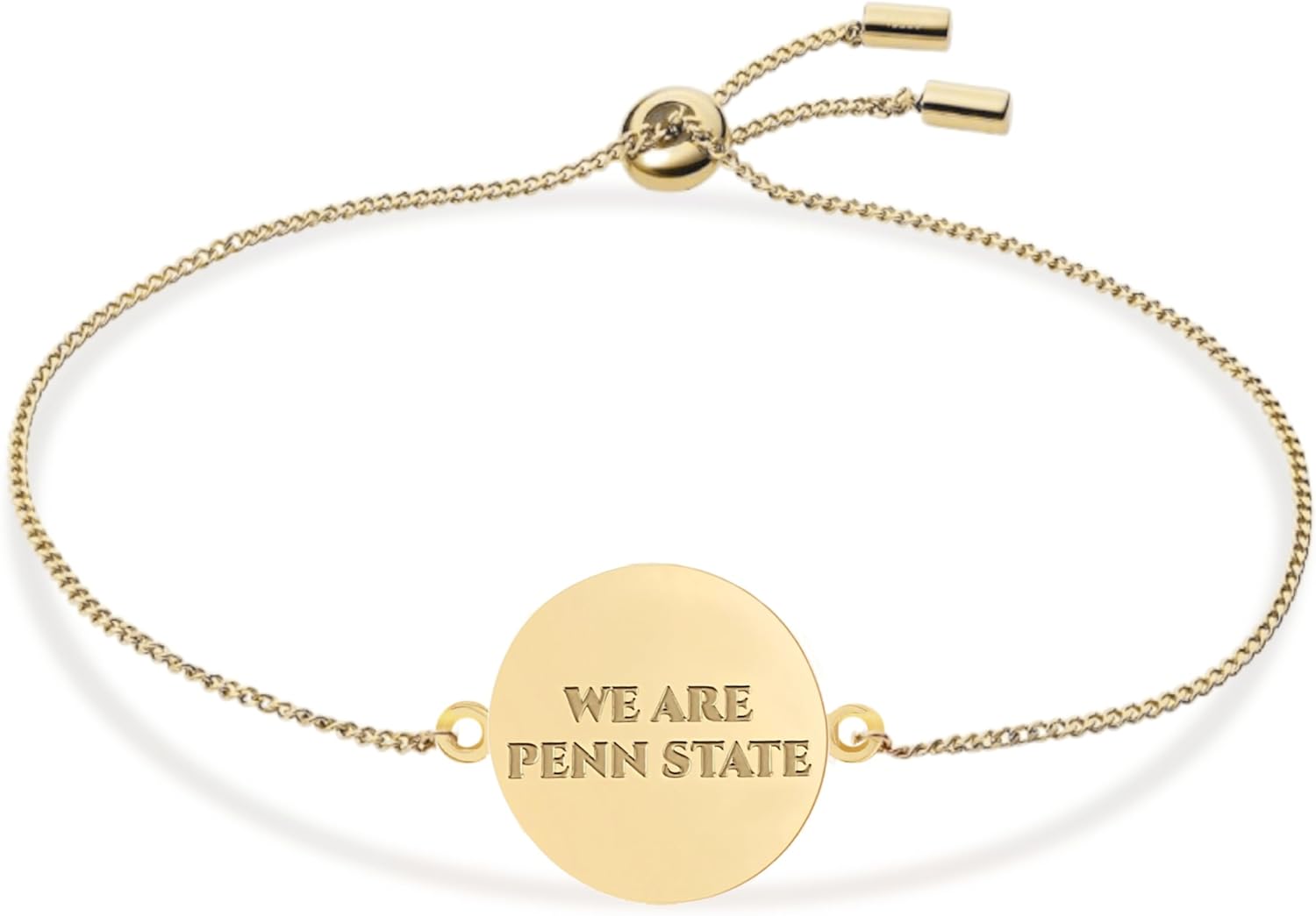 Stone Armory Bracelet for Penn State Nittany Lions – Adjustable Corded Jewelry Featuring We Are Penn State charm – Fits Up to a 9-Inch Wrist - Ideal Gift for Alumni, Students, Fans & Graduates
