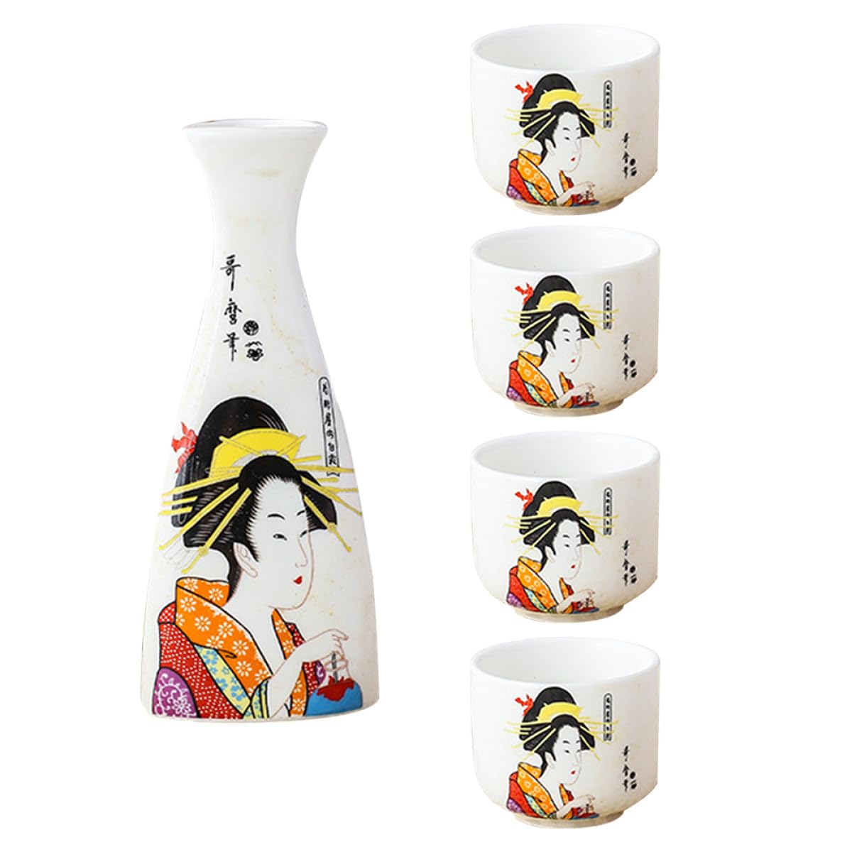 Service à saké Toyvian en céramique pour vos soirées sushi et apéritifs japonais à la maison