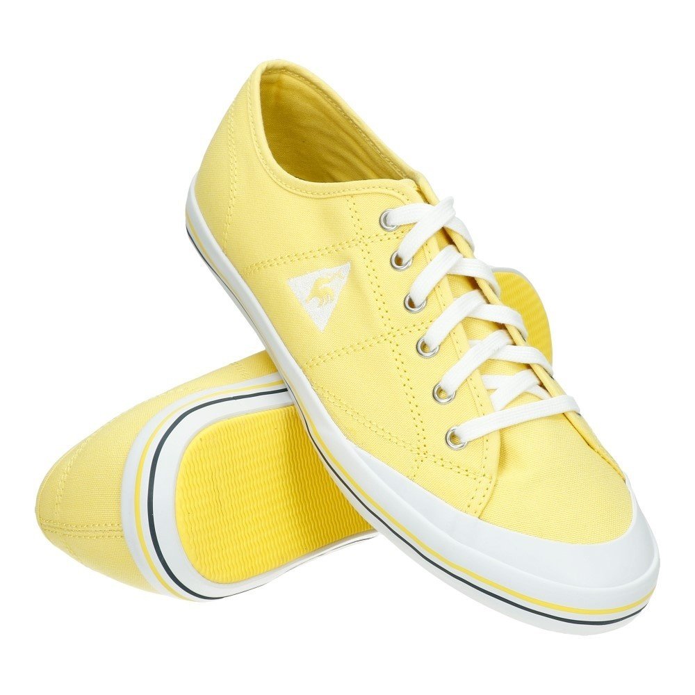 Le Coq Sportif BUTY Grandville-Scarpe da Donna, Puntali Uomo, Multicolore Giallo Ffff00, 41 EU