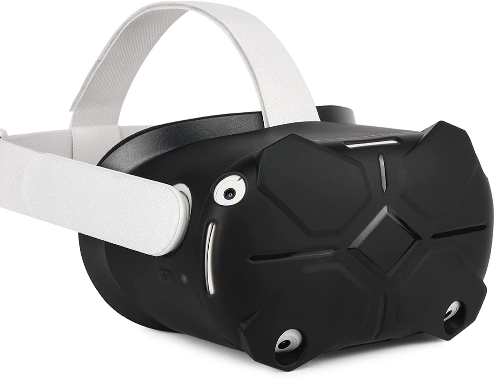 CareFlection Washable Silicone Sleeve for Oculus Quest 2 / Meta Quest 2 Protective Headset Shell Virtual Reality Controller Case Cover - Extend VR Accessories Helmet Host Protection : 5 Years Warranty (B0BKQGPK57) Amazon Price History, Amazon Price Tracker