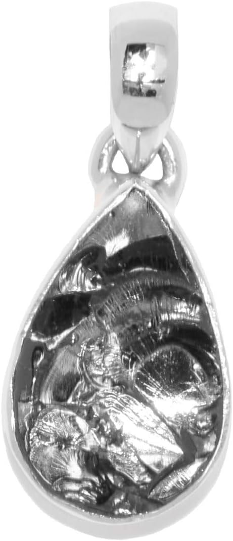 ERCE Elite Shungite Pendant drop 925 Sterling Silver