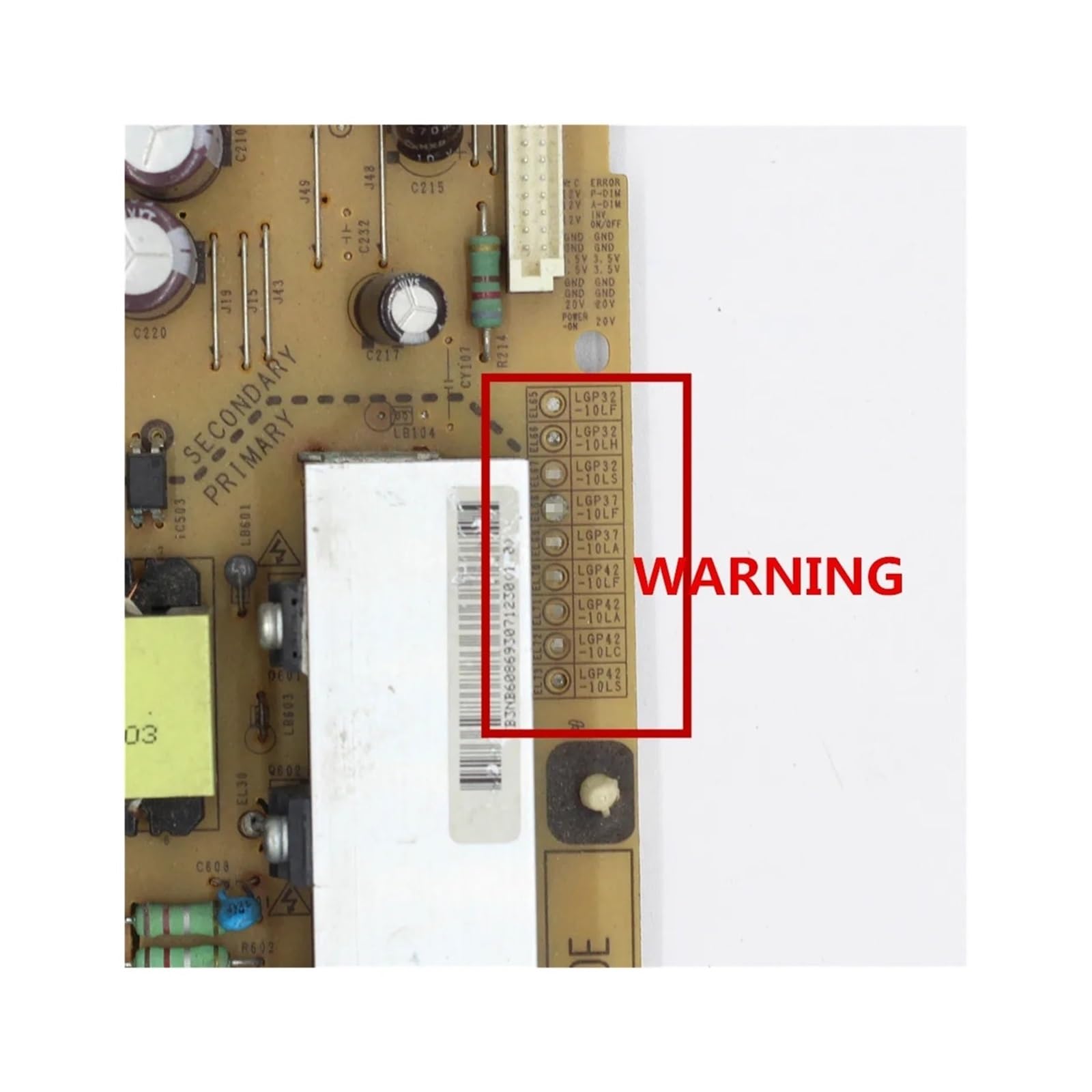 EAX61124201 For 32''/37''/42'' TV Scheda Di Alimentazione Originale EAX61124201 16 For EAX61124201/16 Accessori TV 32/37/42 Pollici(32 inch TV)