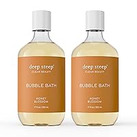 Vista 15 de Deep Steep Baño de burbujas, lima de coco, 17 onzas (paquete de 2) – Remojo calmante con manteca de karité, aceite de argán, aloe vera y aceite