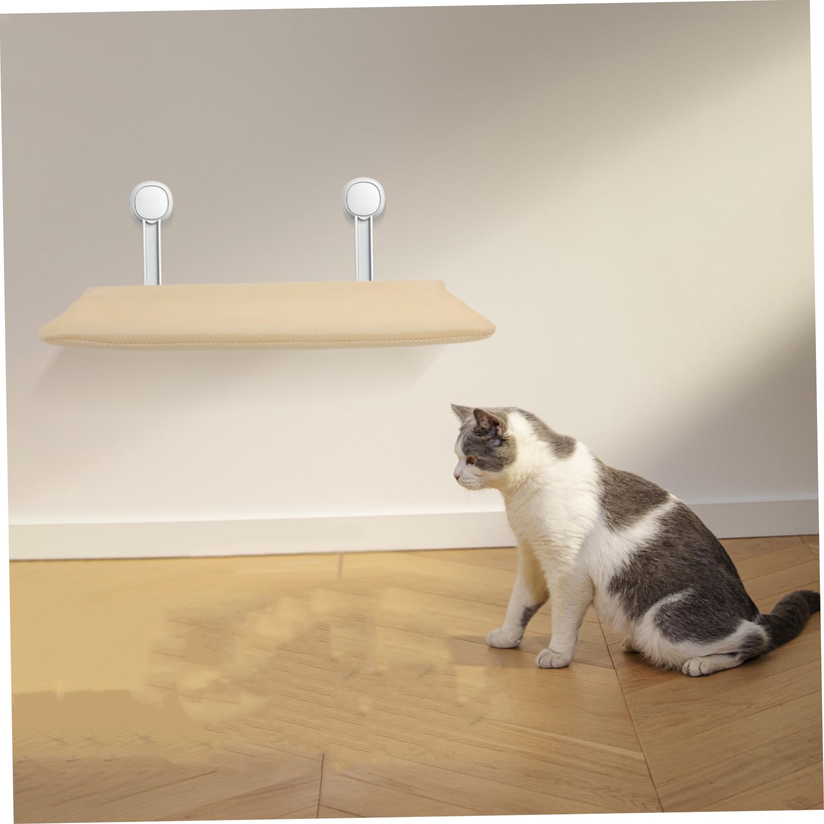 COLLBATH All-Season Cat Window Hammock Sleeve Zipper Cat Breathable Perch Cover