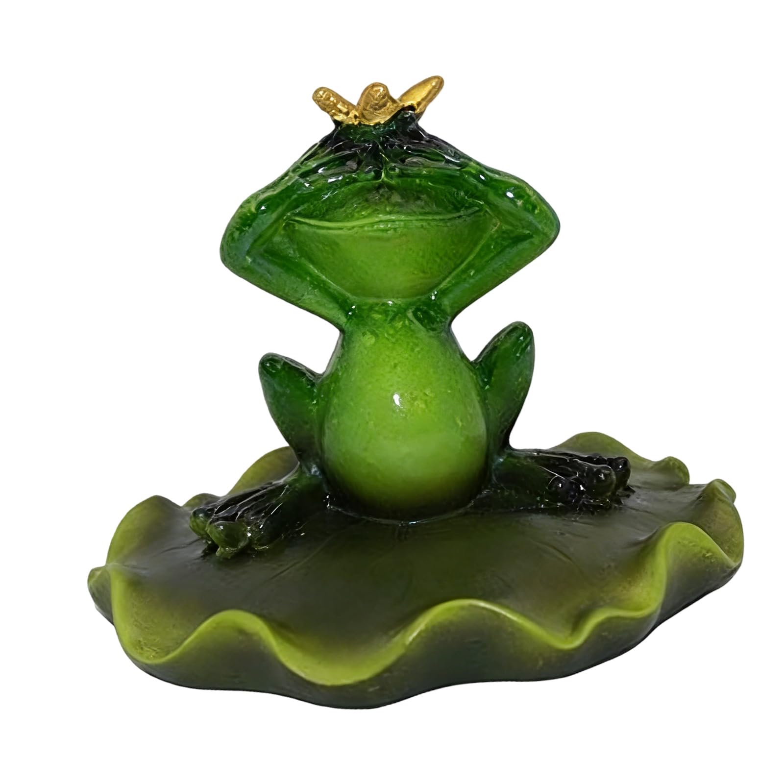 Shurhome Floating Frogs Decoration for Pond Frogs Ornament Figurine Statue Craft for Floating Flower Home Garden Photo Outdoor Decor