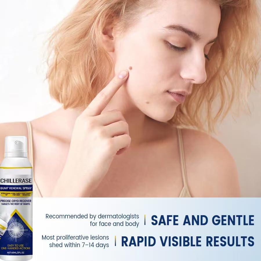 ChillErase Bump Renewal Spray, Soothing and Cooling Formula, Advanced Salicylic Acid Body Spray 2%, Natural Skin Spray-60ml, Suitable for All Skin Types - Image 6