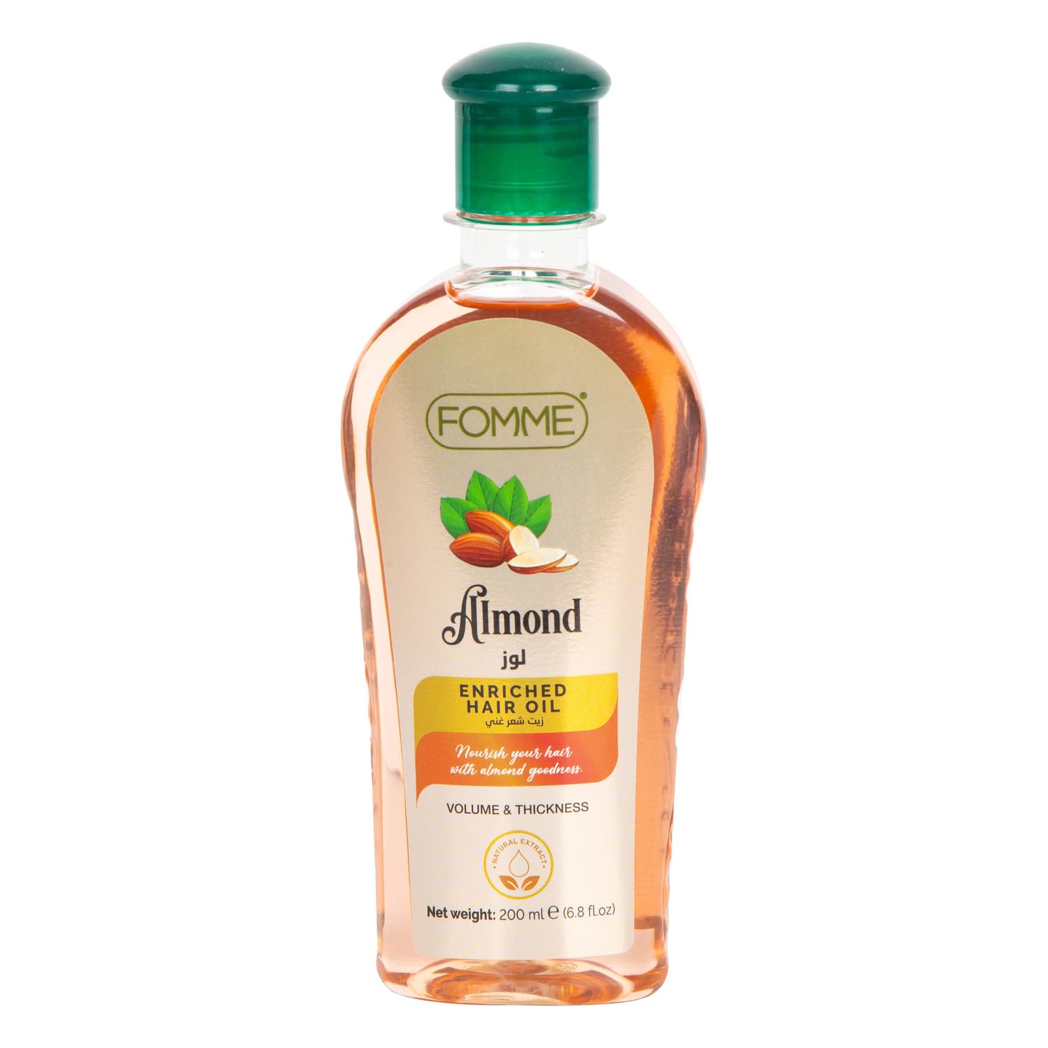 Fomme Almond Hair Oil, 200 ml