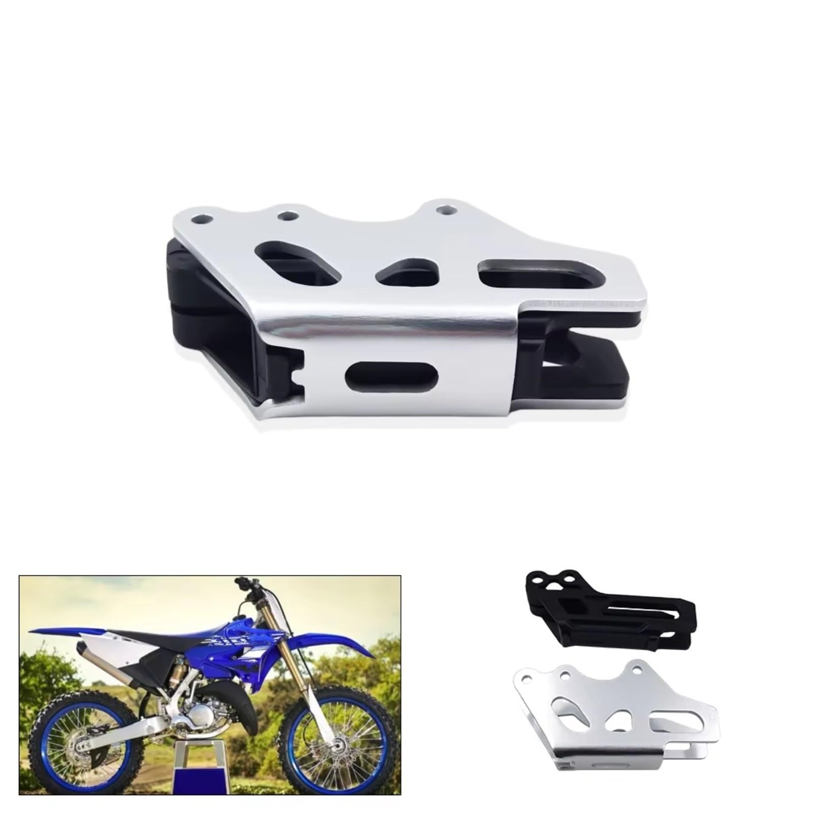 Catena Guida Guard Compatibile Con Yamaha Per YZ125X 2020 2021 2022 2023 Per YZ250F 2007-2023 Moto Catena Guard Guida Copertura Di Protezione