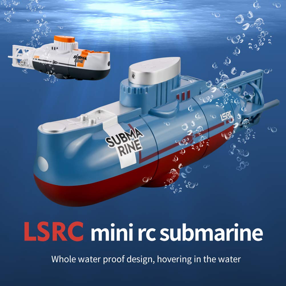 Mini RC podwodna zabawka wojskowa zdalnie sterowana łodzią dla dzieci, chłopców, 60-70 cm