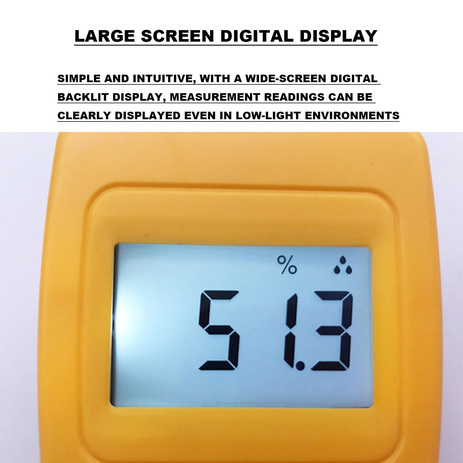 Miernik wilgotności papieru, precyzyjny miernik wilgotności kartonu papierowego, podświetlany wyświetlacz LCD, do papieru, głębokość skanowania 50 mm, papier celulozowy, rolka papieru, papier do