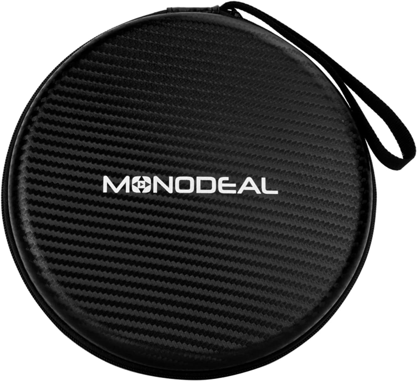 Portable CD Player with FM Transmitter with Round Carrying Case