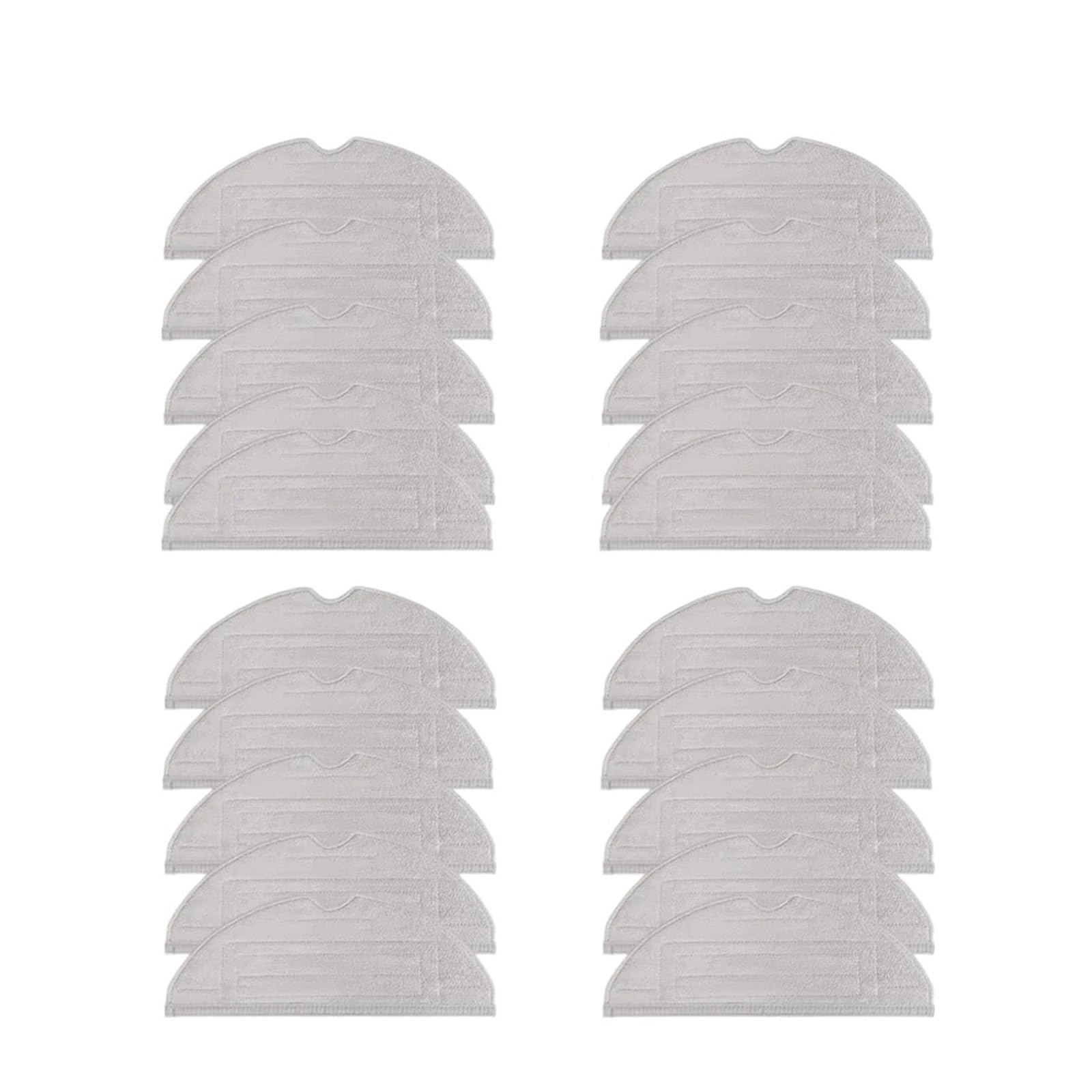HIZON Mop Cloths ，Compatible For Roborock， S7 S8 S7Maxv Ultra S7Max S8Pro Ultra S7Maxv Plus S8+ S70 S75 T7S/G10/G10S/G10s Pro Vacuum Robot(SET6)