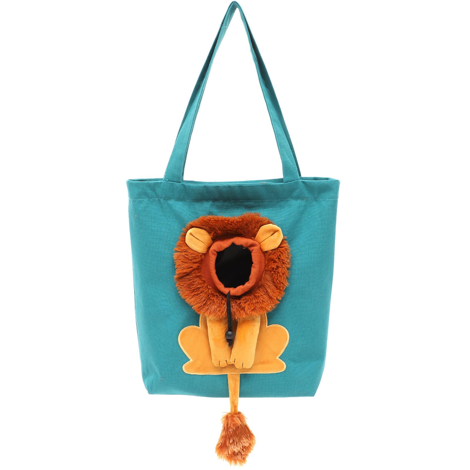 Paquet de transport en toile bleu pour chat sac extérieur respirant