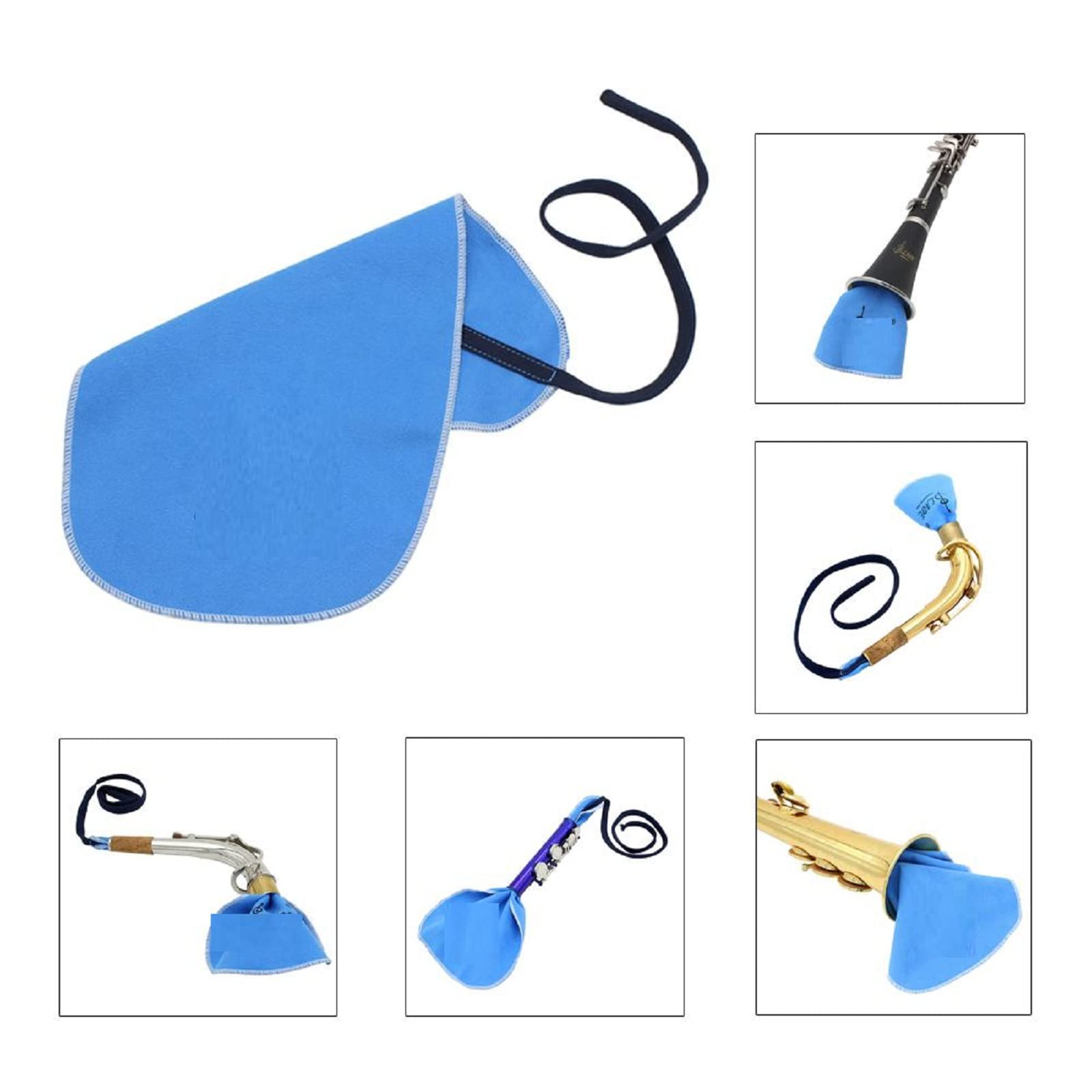 Lot De 10 Chiffons Microfibre 31x31 Cm - Nettoyage Doux Instruments De Musique, écrans, Lunettes