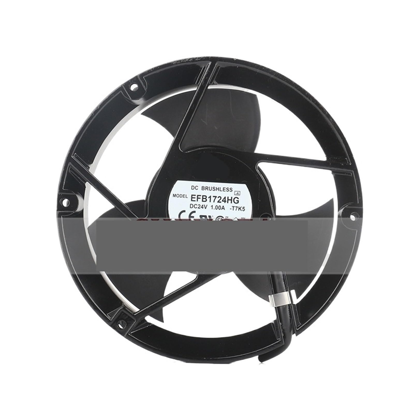 YMUGUEGH 12V 48V EFB1724HG DV24V 1.0A AC 17CM 17251 cooling fan 172X172X51MM