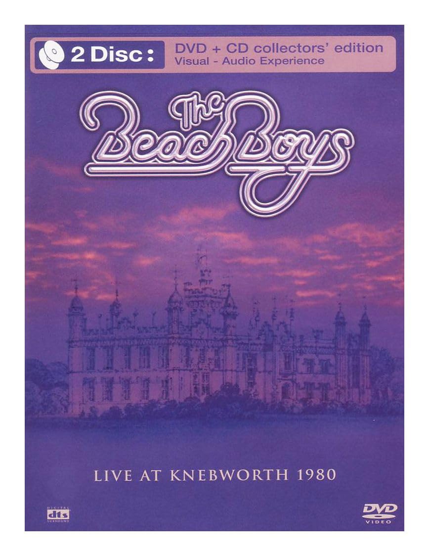 The Beach Boys Live At Knebworth 1980 Box-Set DVD original con libreto de archivo