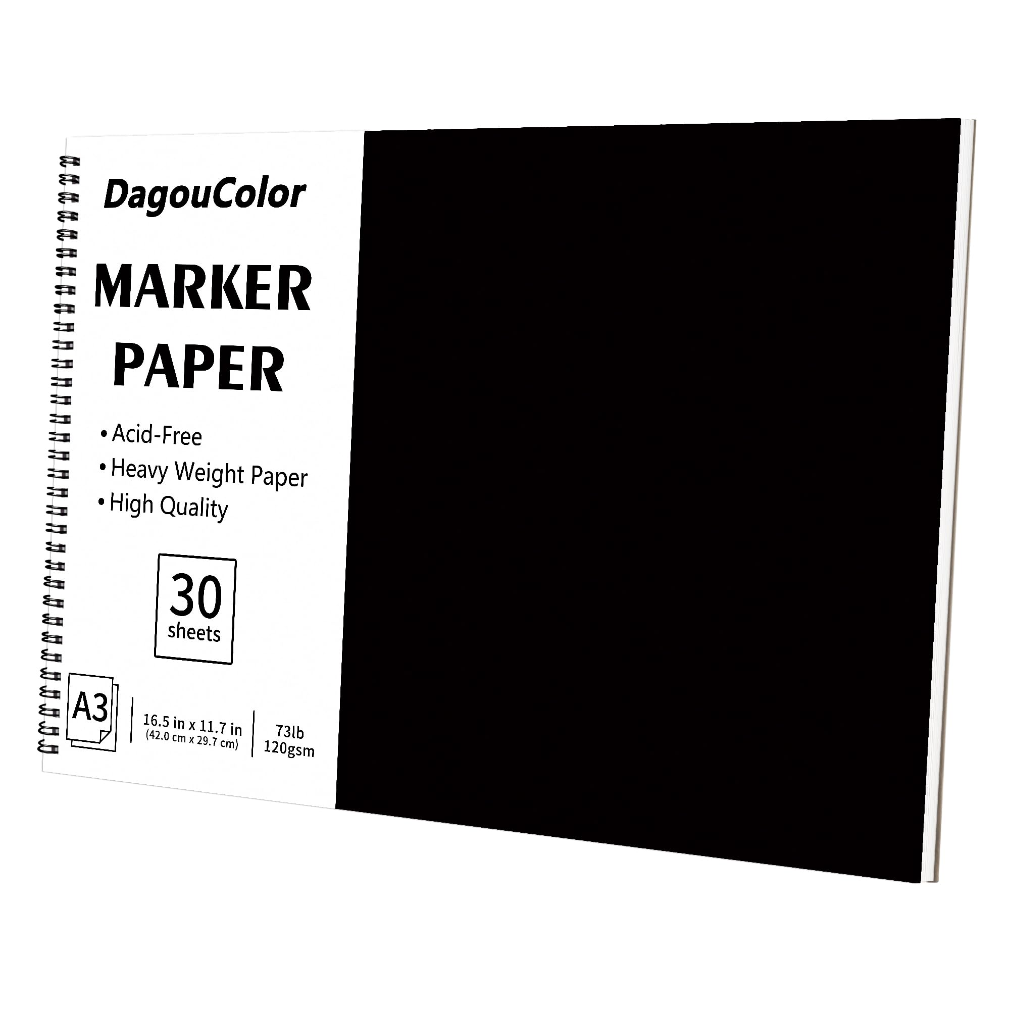 DagouColor Alcohol Marker Pads - A3 (30 Sheet), 1 Pack