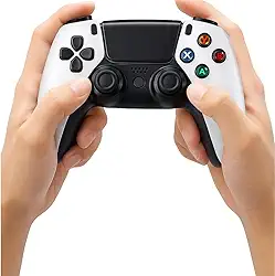 Controle Sem Fio Bluetoth Compatível com PC Android Smart TV e Emuladores