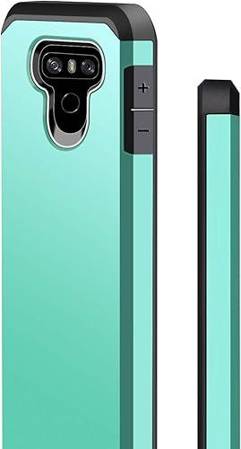 Miniatura 4 de JD - Carcasa compatible con LG G6  LG G6 Plus resistente de doble capa híbrida a prueba de golpes resistente a prueba de golpes funda para LG G6