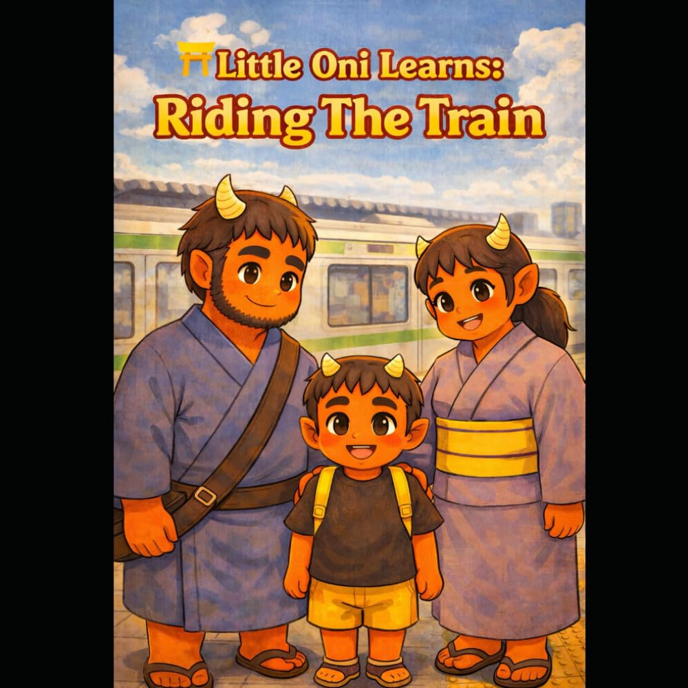 Little Oni Learns: Riding the Train