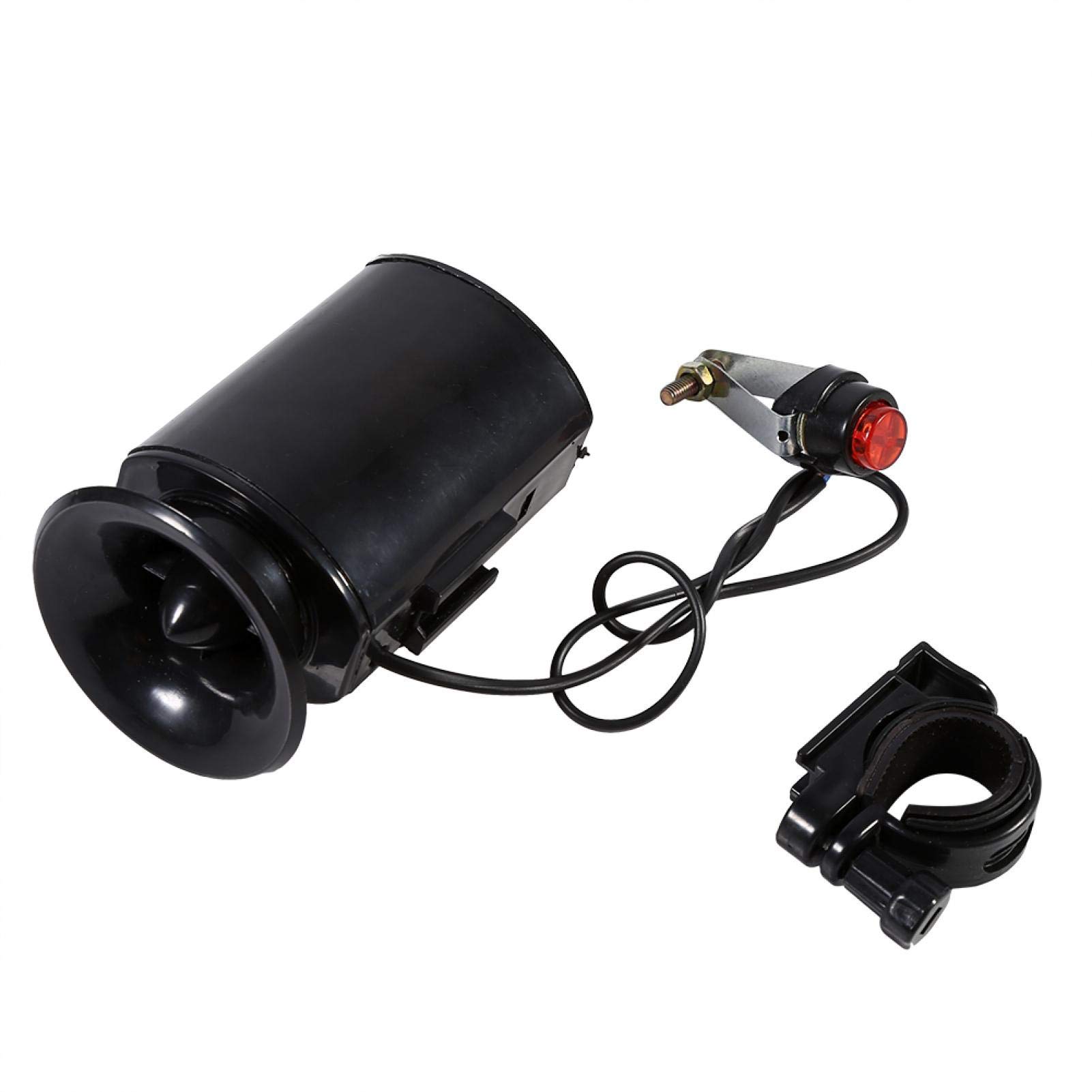 Tumnea Campanello per Bicicletta Elettrico Corno per Bicicletta in Silicone 120 Db, Mini Campanello per Bicicletta Rumoroso, Molte modalità Diverse, Avvisatori acustici per Mountain Bike Accessori