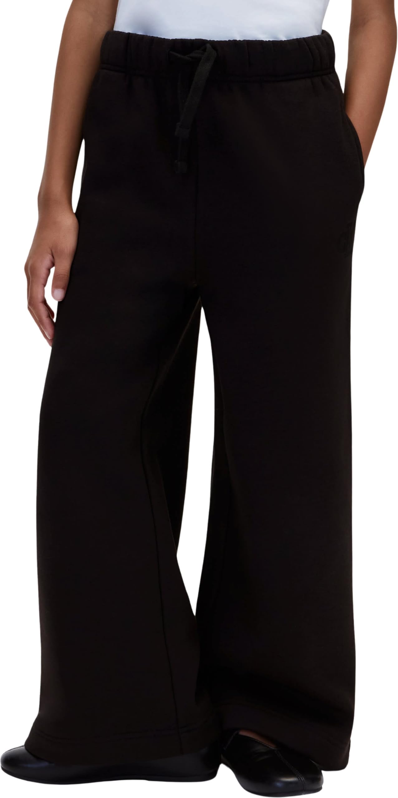 Calvin Klein - Basic CK Wide Leg Sweatpant Lvckfjc17g, Pantaloni da Tuta Bambine e Ragazze