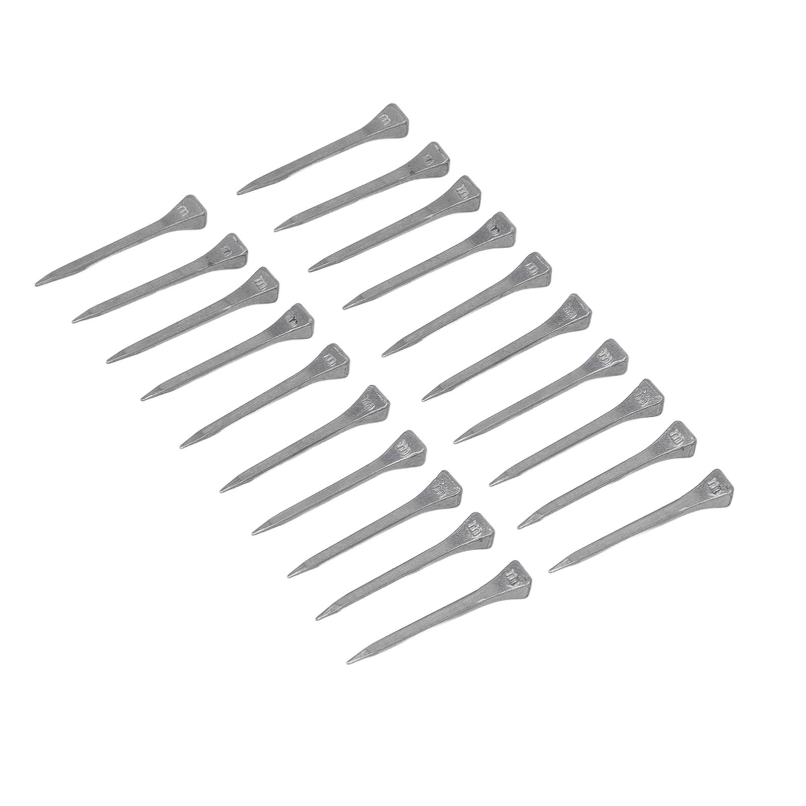 Steel Horseshoe Nails 250 Pcs Proper Stiffness for Horse Shoe Accurate Craft (FJ0RACE)