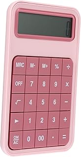 Parliky 1Pc Calculadora De 12 Dígitos Calculadora De Botão Grande Calculadora Simples Mini Calculadora Calculadora Eletrônica Portátil Calculadora De Mesa Simples Calculadora Portátil