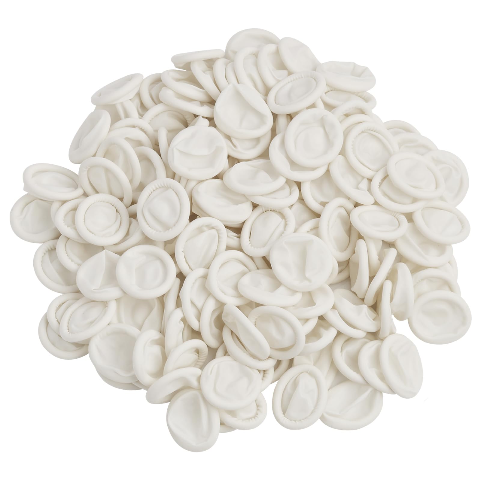 Cubiertas De Látex, 150pcs Dedales de Látex Protegetor Protegen de la Estática Manga dedo, Protegetor Dedo látex, para Aplicación Tópica, Arte del Clavo, Reparación Electrónica, Arte Del Clavo