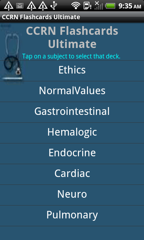 CCRN Flashcards Ultimate - App on Amazon Appstore