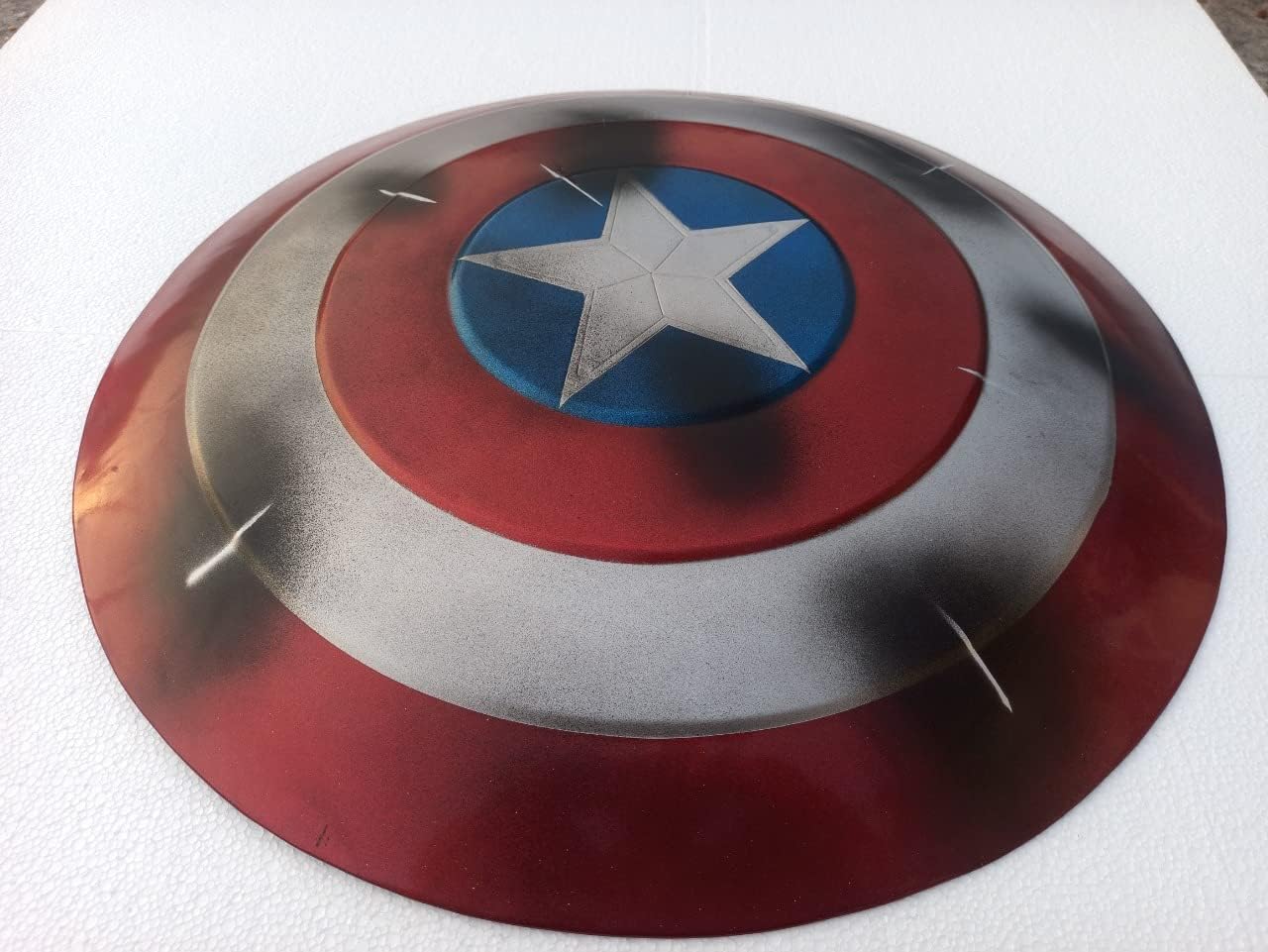 1:1 Metal Shield Damaged Movie Shield Replica New