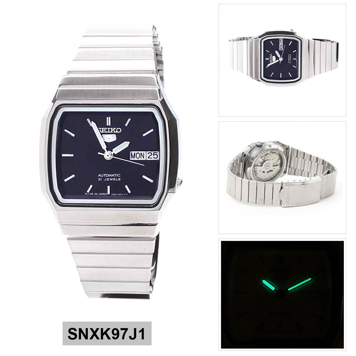 Seiko Mens 5 Automatic Analog Casual JAPAN Watch NWT SNXK97J1- Buy Online  in Guadeloupe at Desertcart - 29746500.
