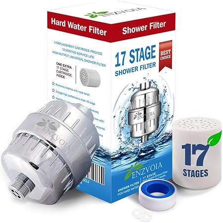 Duschfilter Shower Filter 15 Schichten Universeller Wasserfilter Zum Entfernen Von Chlor Und Schwermetallen Austauschbares Filterelement Und Passt Auf Jeden Duschkopf Amazon De Kuche Haushalt Wohnen