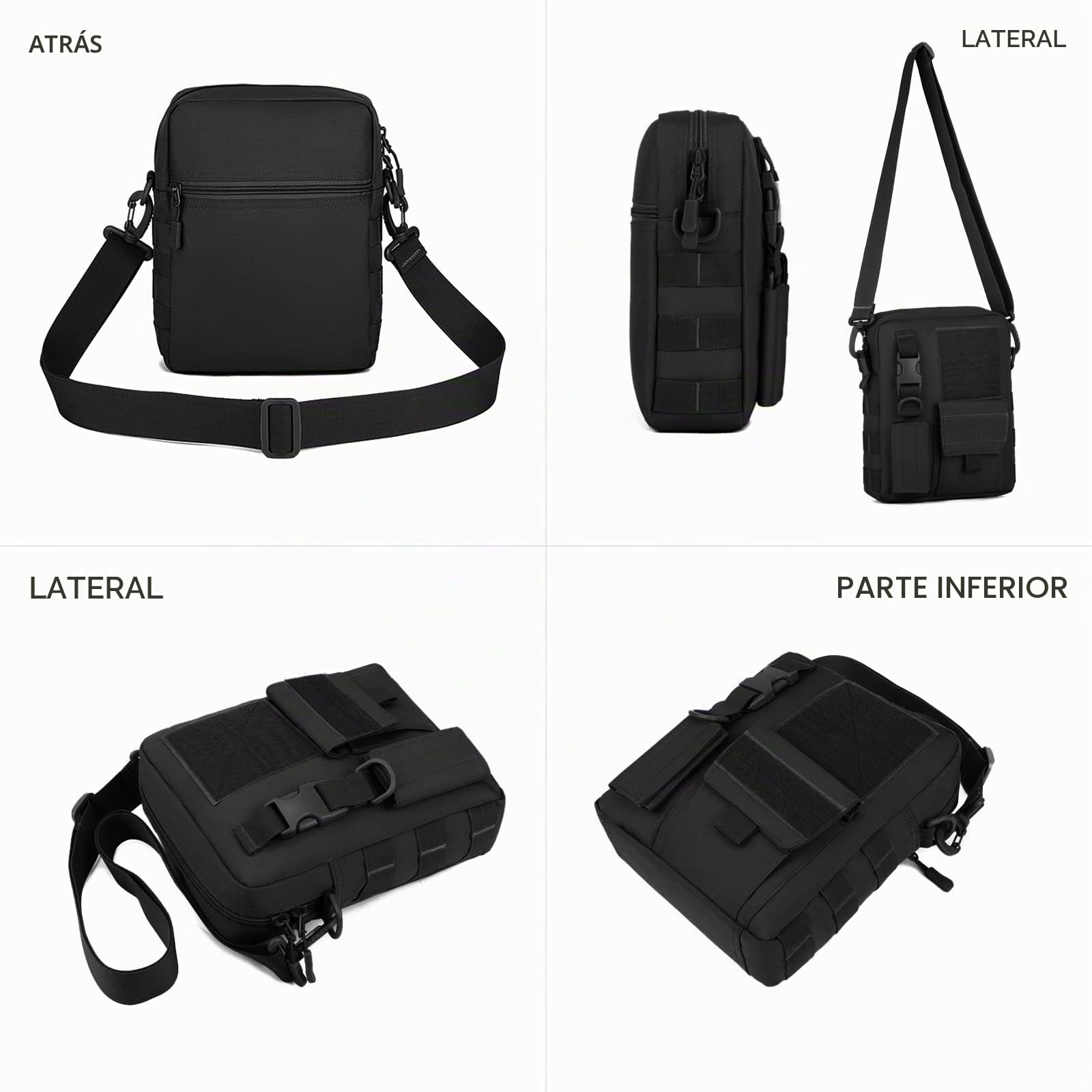 Huntvp Táctical Mochila de Bandolera Impermeable para Senderismo Ciclismo Caza