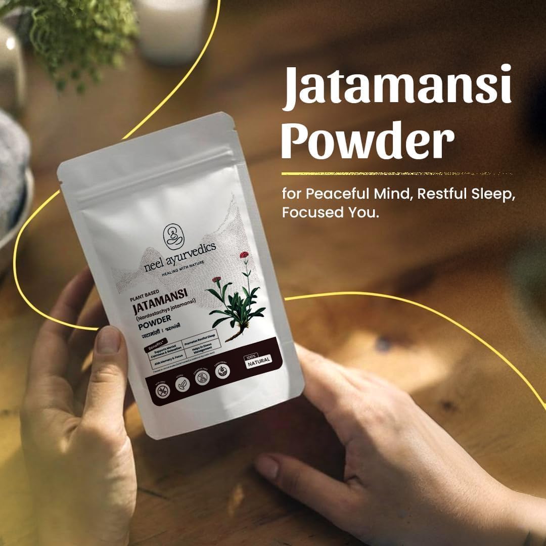 Jatamansi | Tapaswani | Nardostachys jatamansi Powder - 300 GM