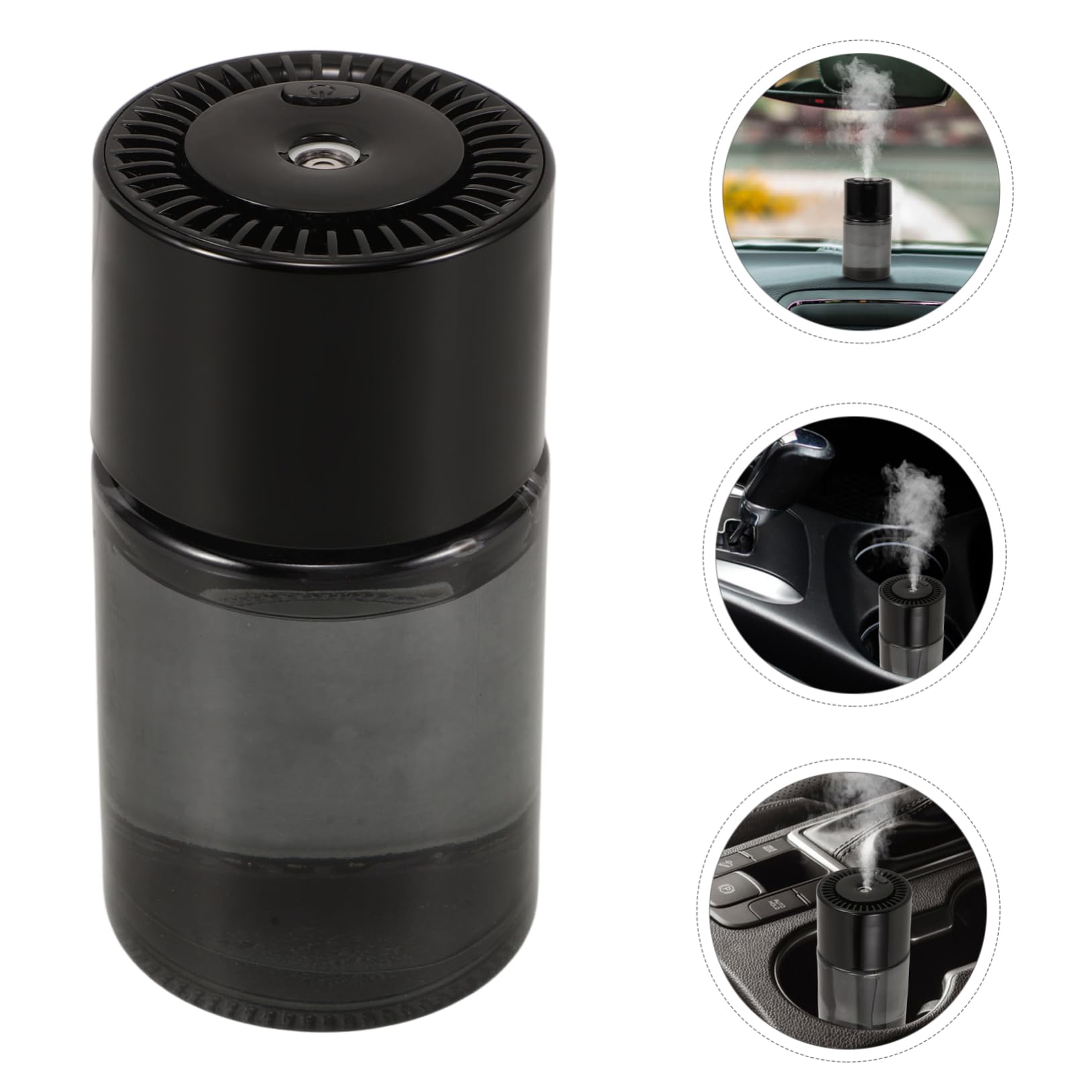Ambientador Coche Automático de 160ml, Difusor de Aceite para Coche de Plástico, Instalación Fácil y Fragancia Uniforme para Interior