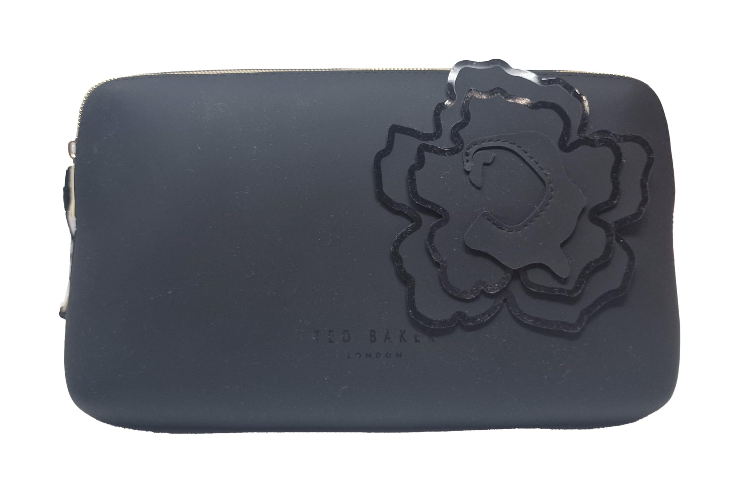 Ted Baker Jellin Magnolia - Neceser de silicona, color negro, Black, Talla única, Ted Baker Neceser de maquillaje cosmético