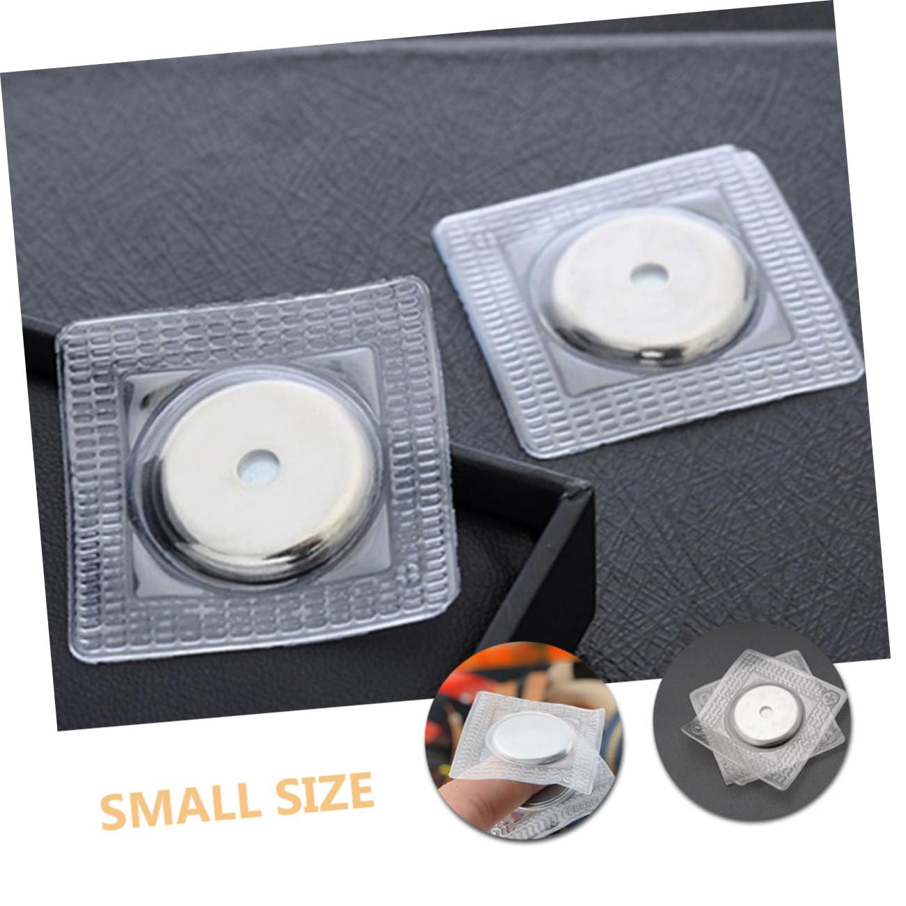 Operitacx 30 Pares De Botones De Hebilla Magnética Broches De Ropa Broches Magnéticos Para Coser Botón De Cierre De Bolso Broches Magnéticos Para Ropa Broches Para Coser Cierres