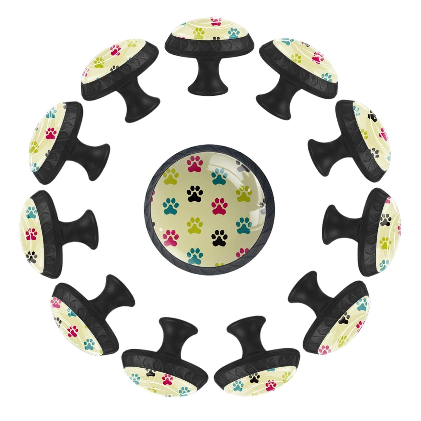 Boutons de tiroir patte de chien 35mm pour remplacer poignée usée