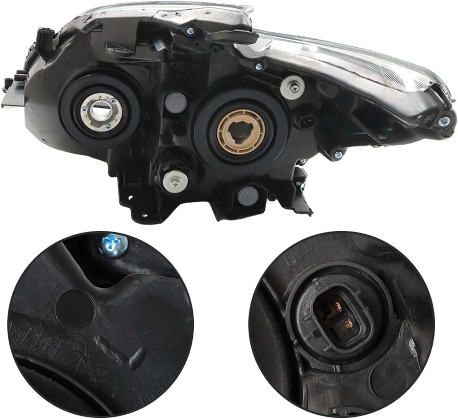 labwork Headlight Assembly Replacement for Prius 2012-2015 Headlights Set Driver ＆ Passenger Side 81130-47520, 81170-47520