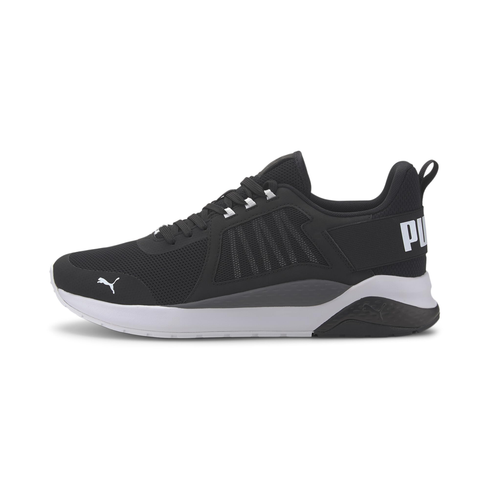 PUMA Anzarun Unisex Adult Sneakers 41 EU Black (Black/White 02)