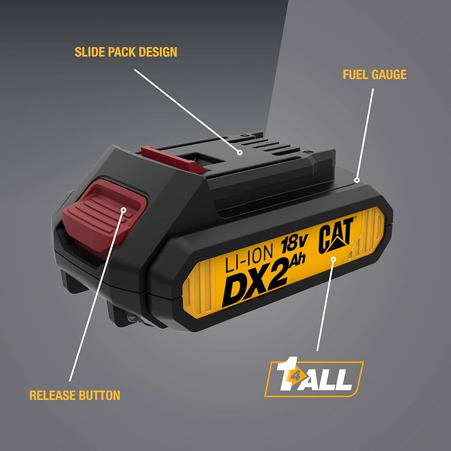 CAT® 18V 1 for All Battery – 2Ah - DXB2 : Amazon.ca: Tools