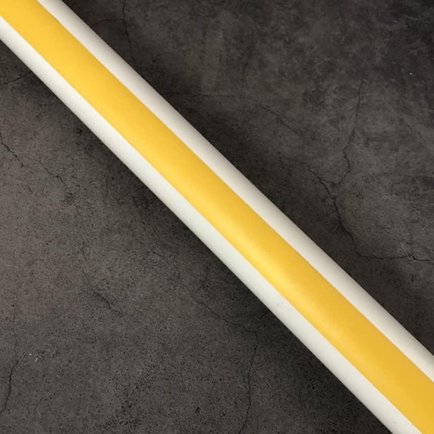 SUMAG Appearing Stick - 2.5M/8.2 ft Magic Tricks Big Straw Appearing from Empty Paper Bag Mentalism Magic Magician Stage Illusions Gimmicks(Yellow)
