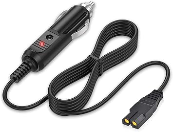 12V Car DC Power Cord Compatible with Igloo Cool Chill, Iceless TE Thermoelectric Cooler, Replacement Car Adapter 25121 for Igloo Electric Cooler. 10FT